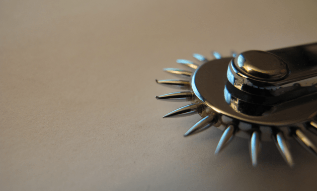 Image of a wartenberg wheel