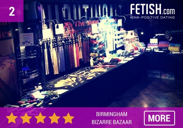 BBB Birmingham Bizarre Bazaar - Top rated Kinky things to do by Fetish.com