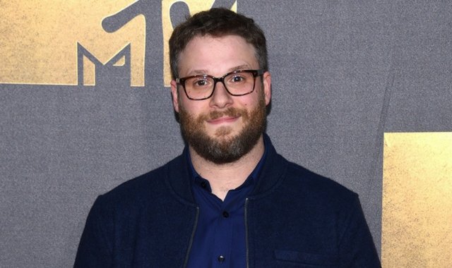 Seth Rogan at the MTV Movie Awards.
