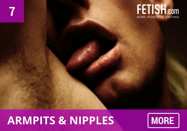 gay fetishes. man licking armpit