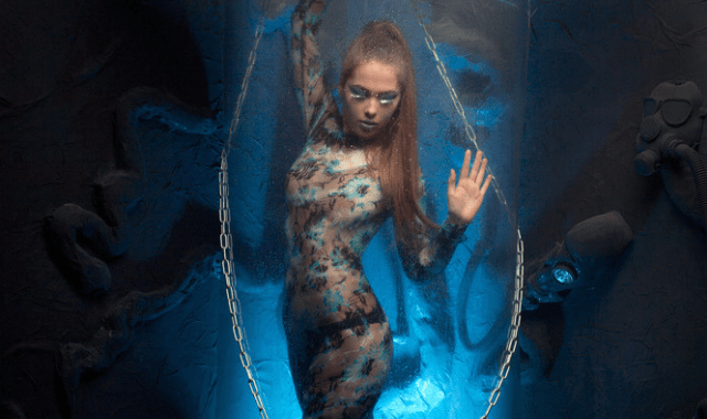 woman with a science fiction fetish