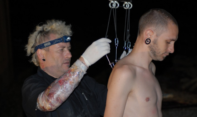 Getting ready for body suspension 