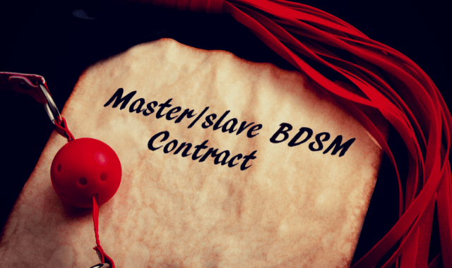 A sex contract is important in any BDSM relationship
