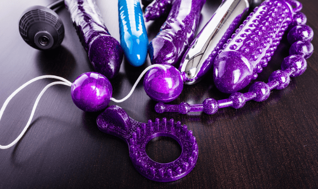 Sex toy survey selection of sex toys