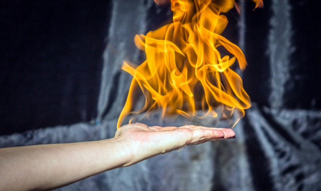 Fire play - playing with fear